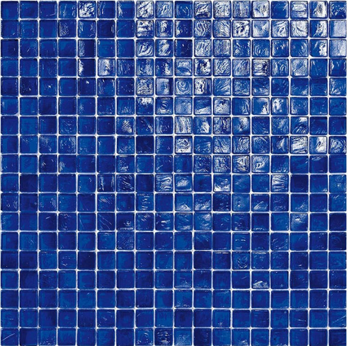 Waterglass Bluestreak 295x295mm Mosaic by Sicis - Luxury wall and floor mosaics