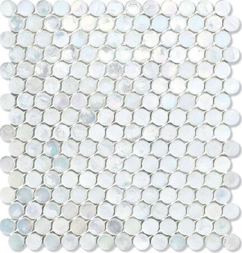 Neoglass Cotton Barrels 294x276mm Mosaic by Sicis - Luxury wall and floor mosaics