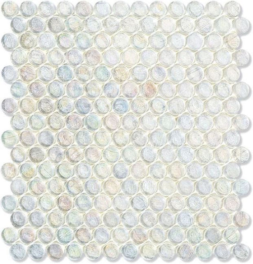 Neoglass Flax Barrels 294x276mm Mosaic by Sicis - Luxury wall and floor mosaics