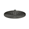 Air Brass Round Shower Head Gunmetal