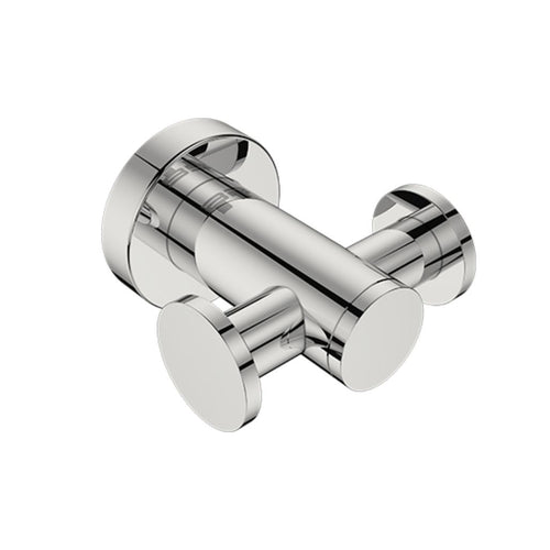 Round Double Robe Hook Stainless Steel