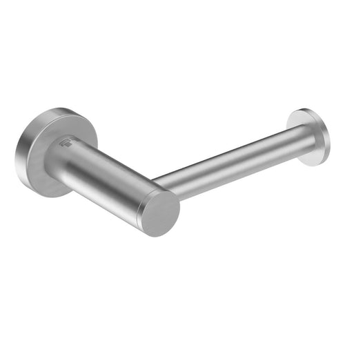 Round Toilet Roll Holder Straight Brushed Stainless Steel