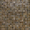 Naturals Cinnamon 295x295mm Mosaic by Sicis - Luxury wall and floor mosaics
