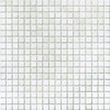 Waterglass Cloudwhite 295x295mm Mosaic by Sicis - Luxury wall and floor mosaics