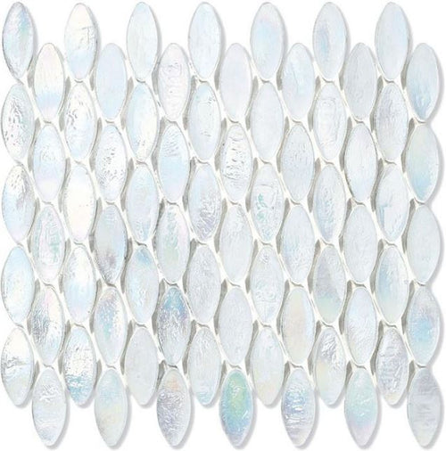 Neoglass Cotton Domes 269x253mm Mosaic by Sicis - Luxury wall and floor mosaics