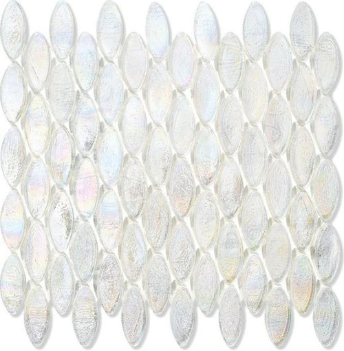 Neoglass Flax Domes 269x253mm Mosaic by Sicis - Luxury wall and floor mosaics