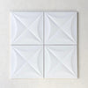 4D Flower White 200x200mm