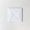 4D Flower White 200x200mm