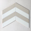 Chevron Alabaster 65x260mm