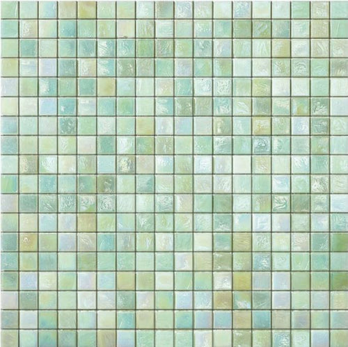 Iridium Mint 1 295x295mm by Sicis - Luxury wall and floor mosaics