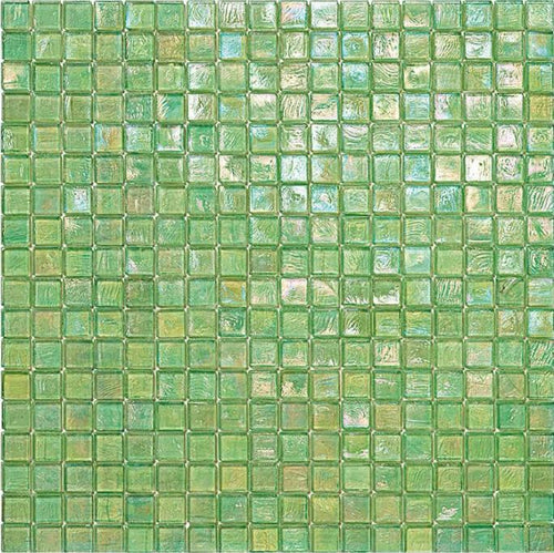 Glimmer Papaya 295x295mm by Sicis - Luxury wall and floor mosaics