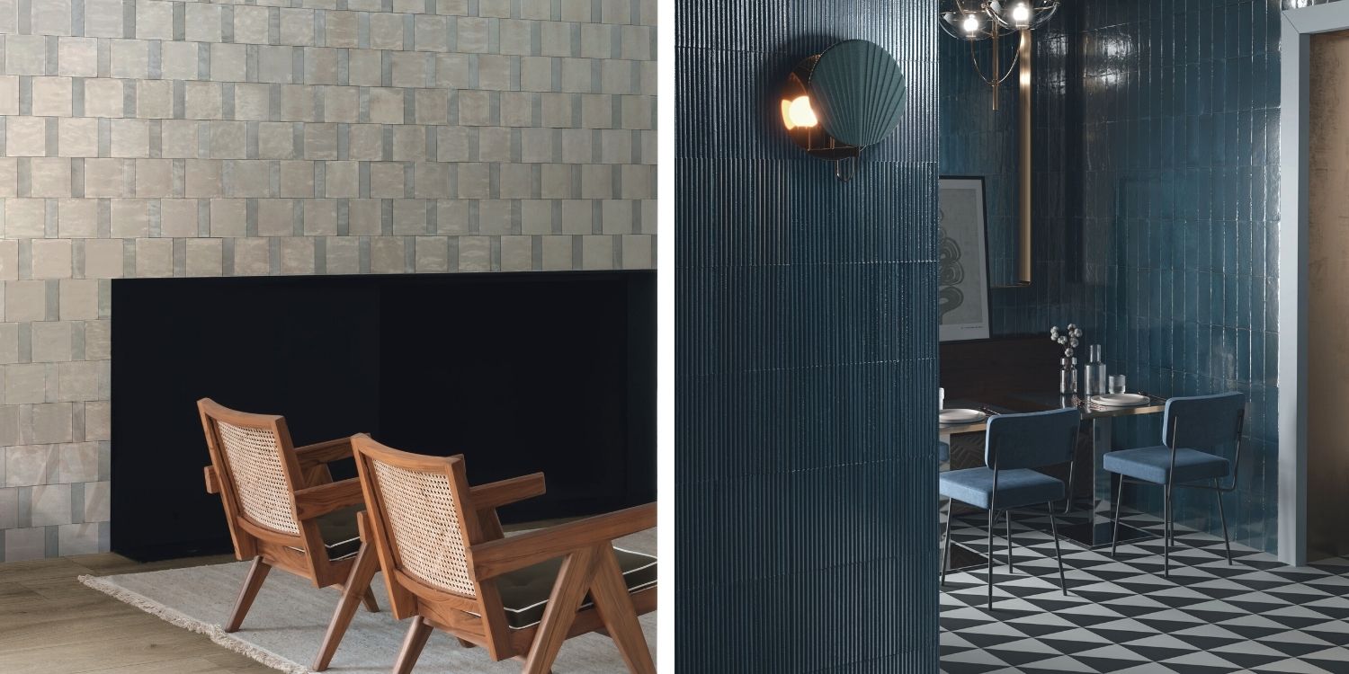 Blue Rice Tiles Rice by Marazzi | Elite Bathware & Tiles