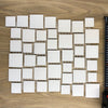 Cloud Shine Bone 350x403mm Mosaic