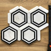 Manhattan Hex 275x315mm Mosaic